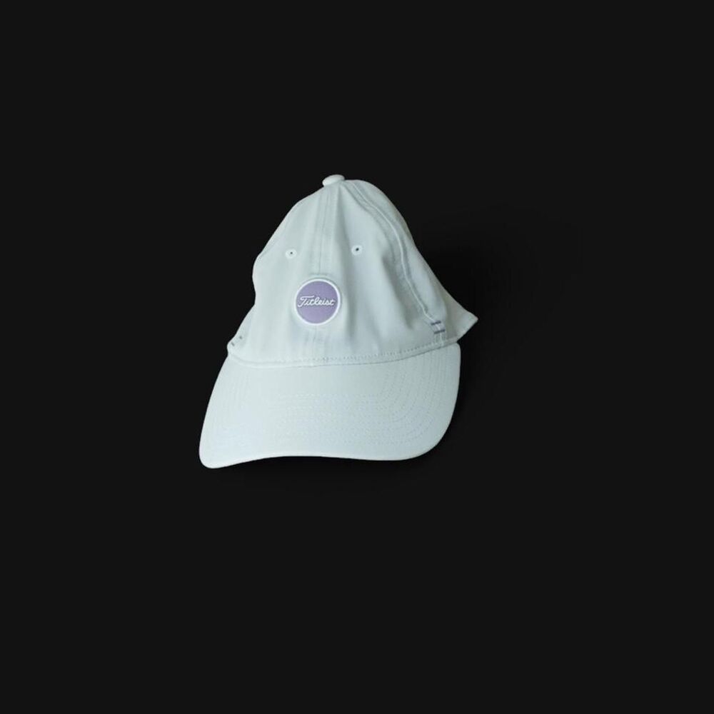 Titleist Women's White and Green Hat